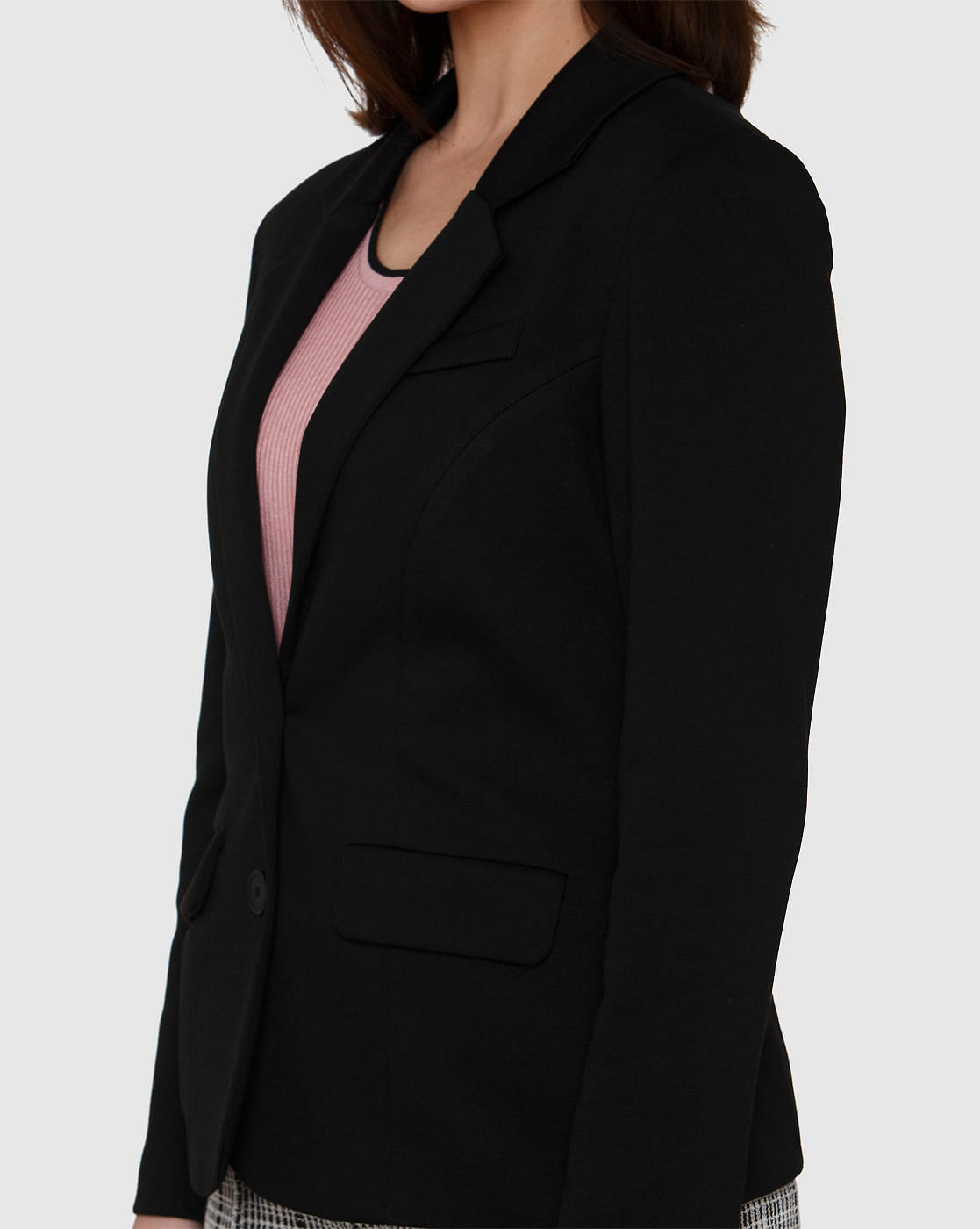 Black Slim Fit Blazer