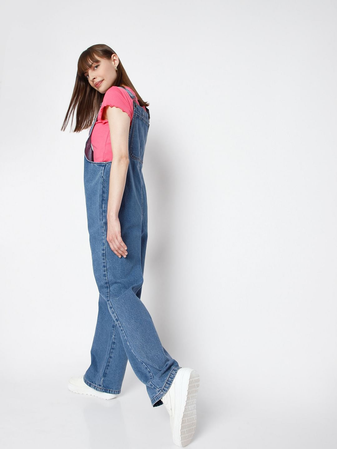 Blue Denim Jumpsuit