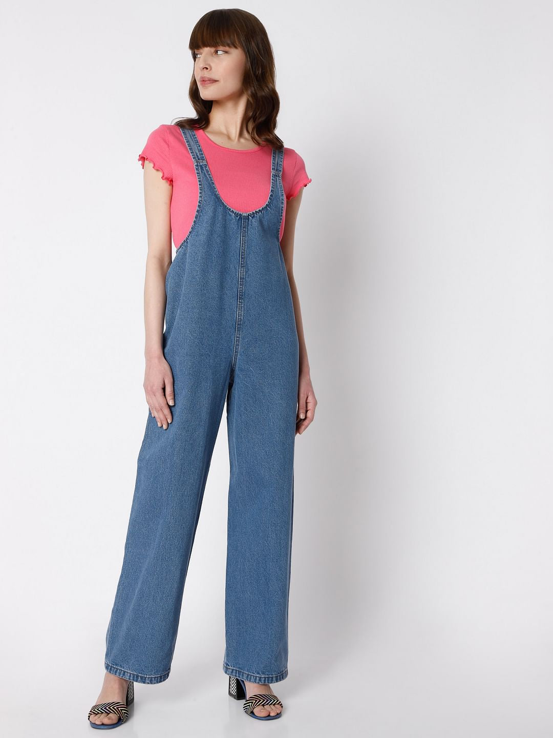 Blue Denim Jumpsuit