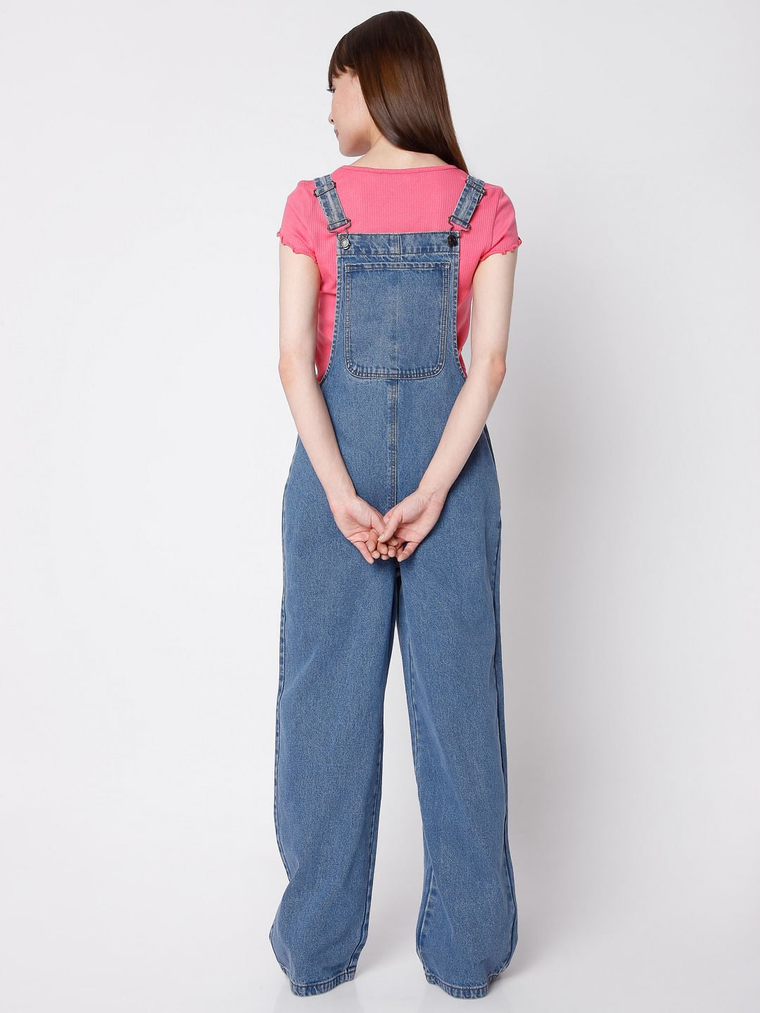 Blue Denim Jumpsuit