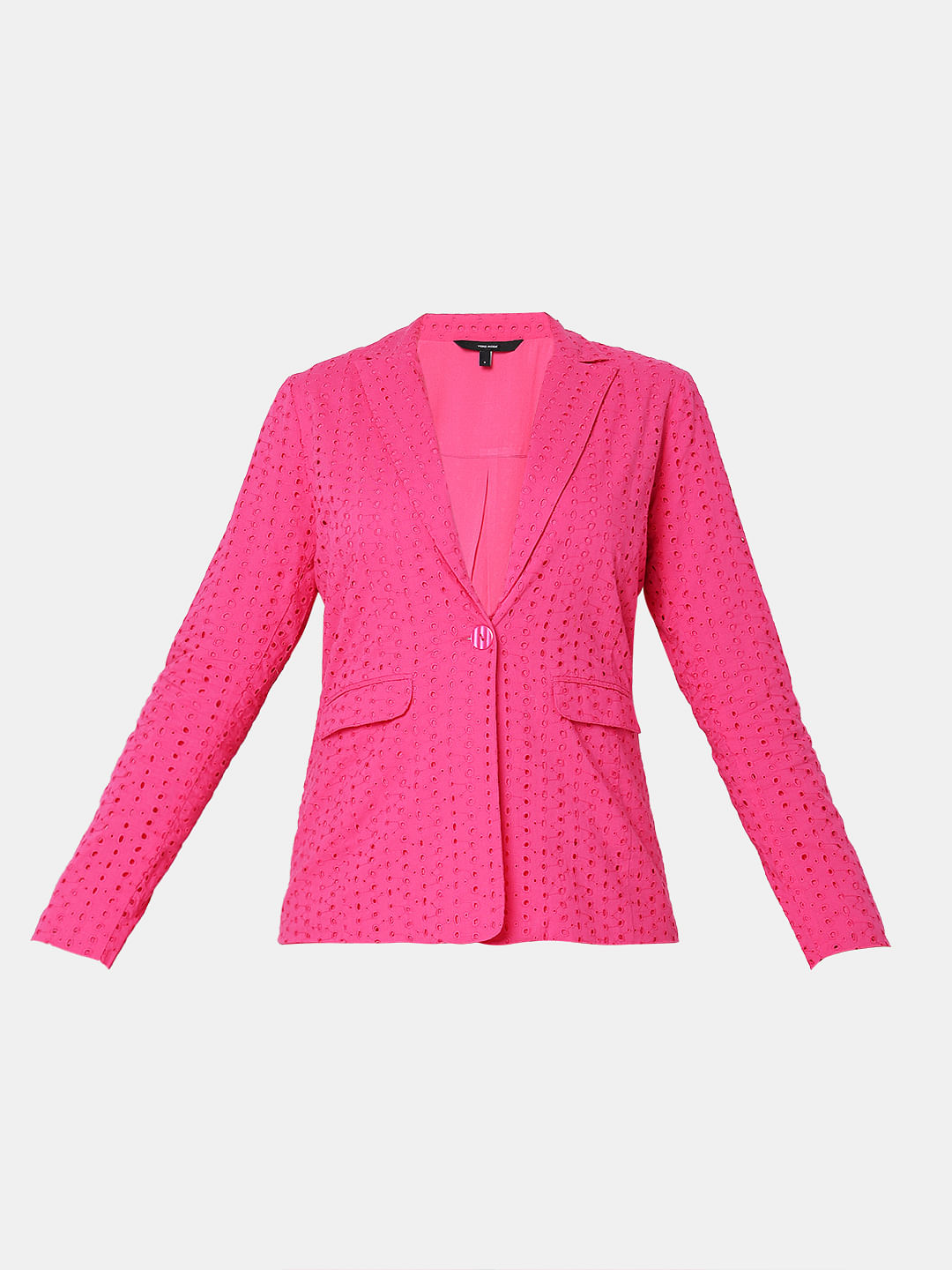 Pink Cut-Out Co-Ord Set Blazer