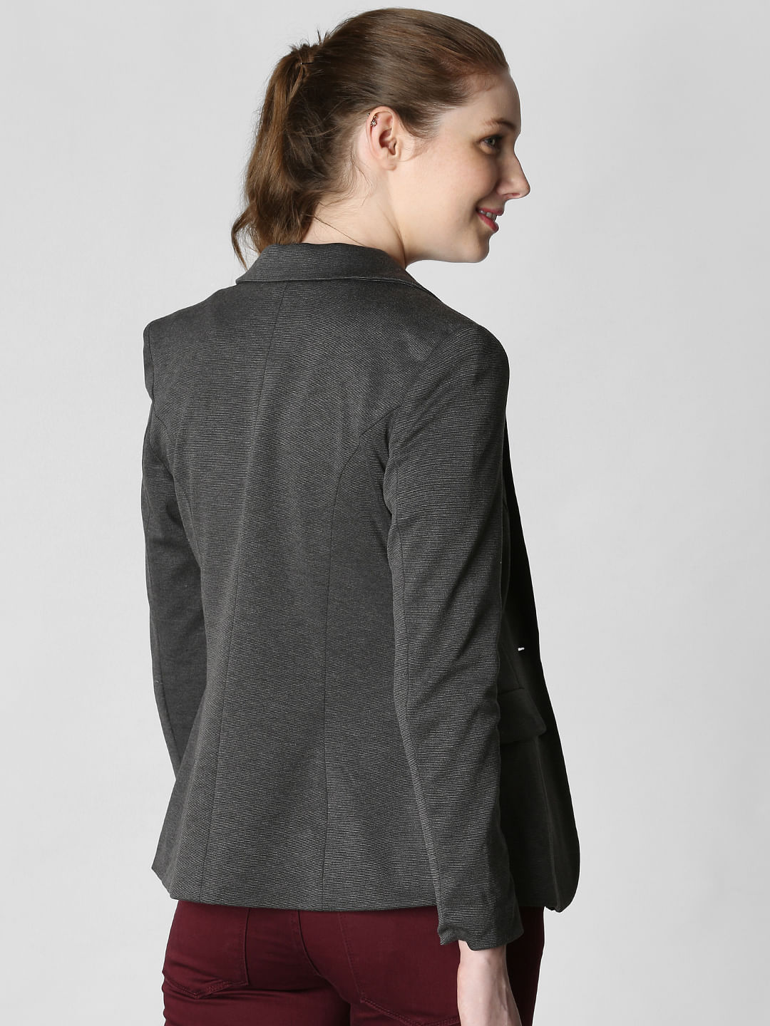 Dark Grey Formal Blazer