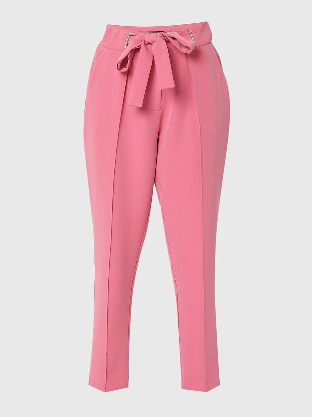 Pink Tailored Trousers