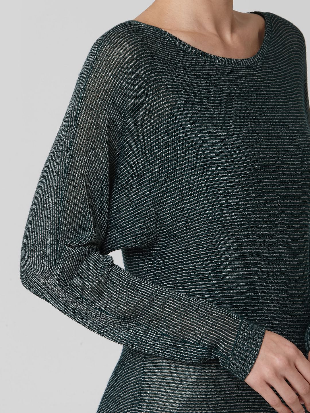 Green Knitted Top