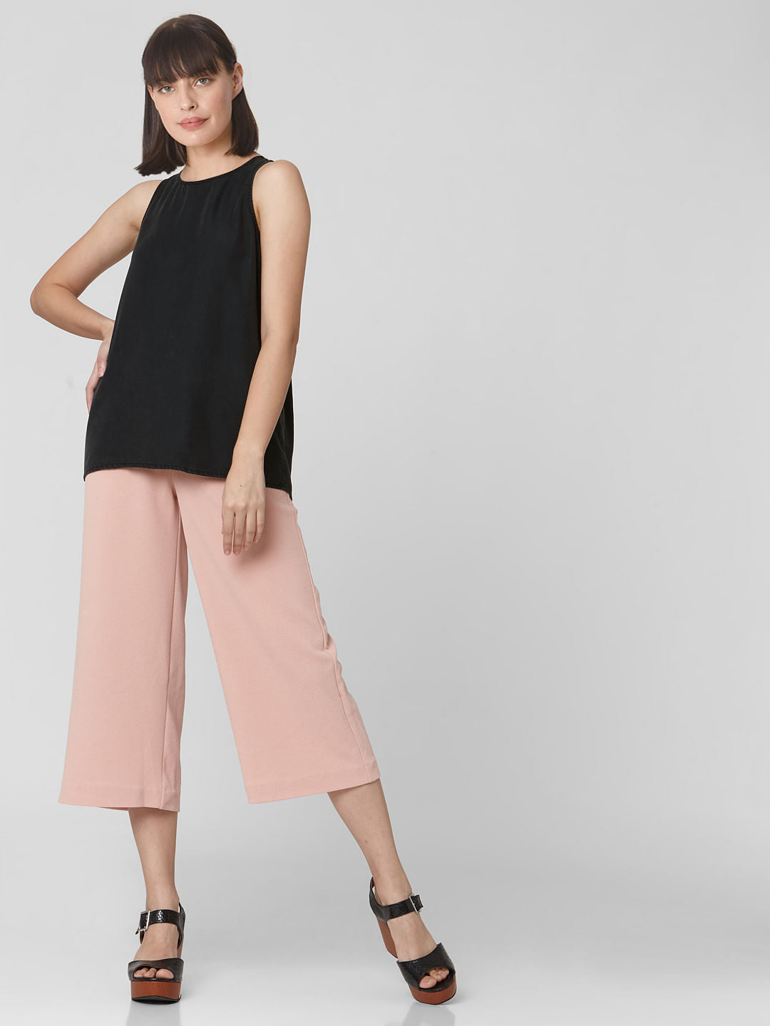 Black Sleeveless Top