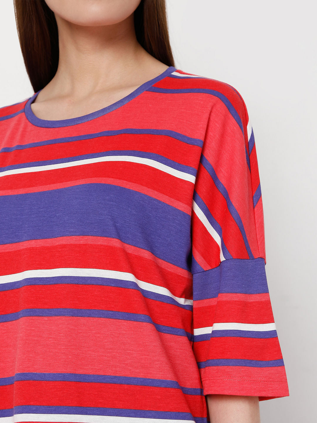 Pink Striped T-Shirt