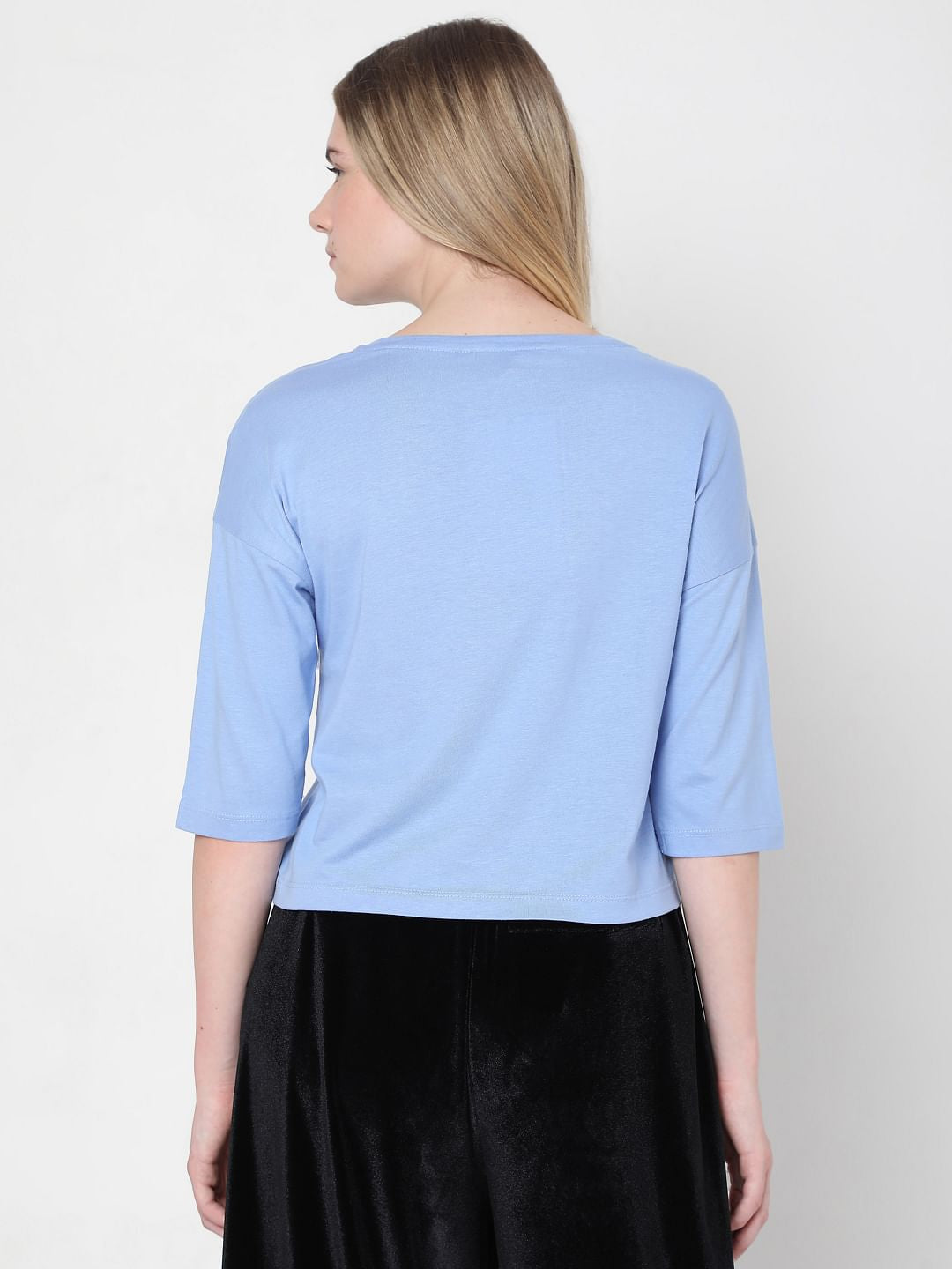 Blue Graphic Print T-Shirt