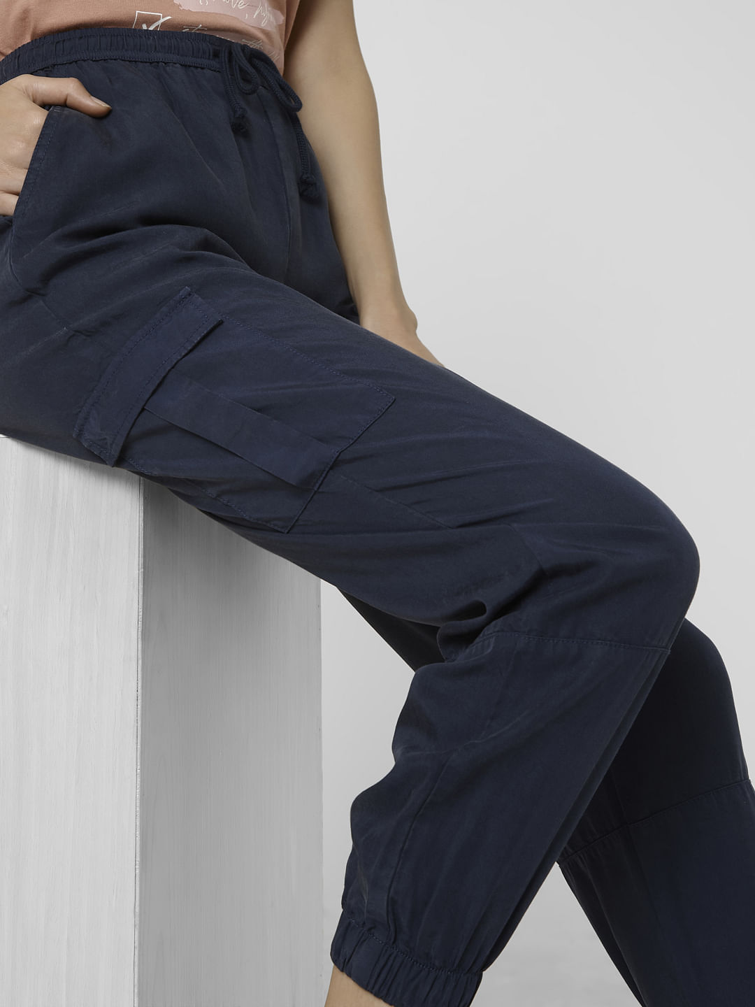 Navy Blue Joggers