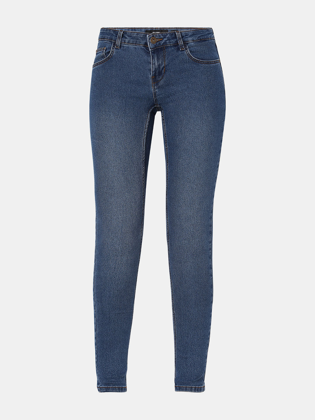 Blue Low Rise Wendy Skinny Jeans