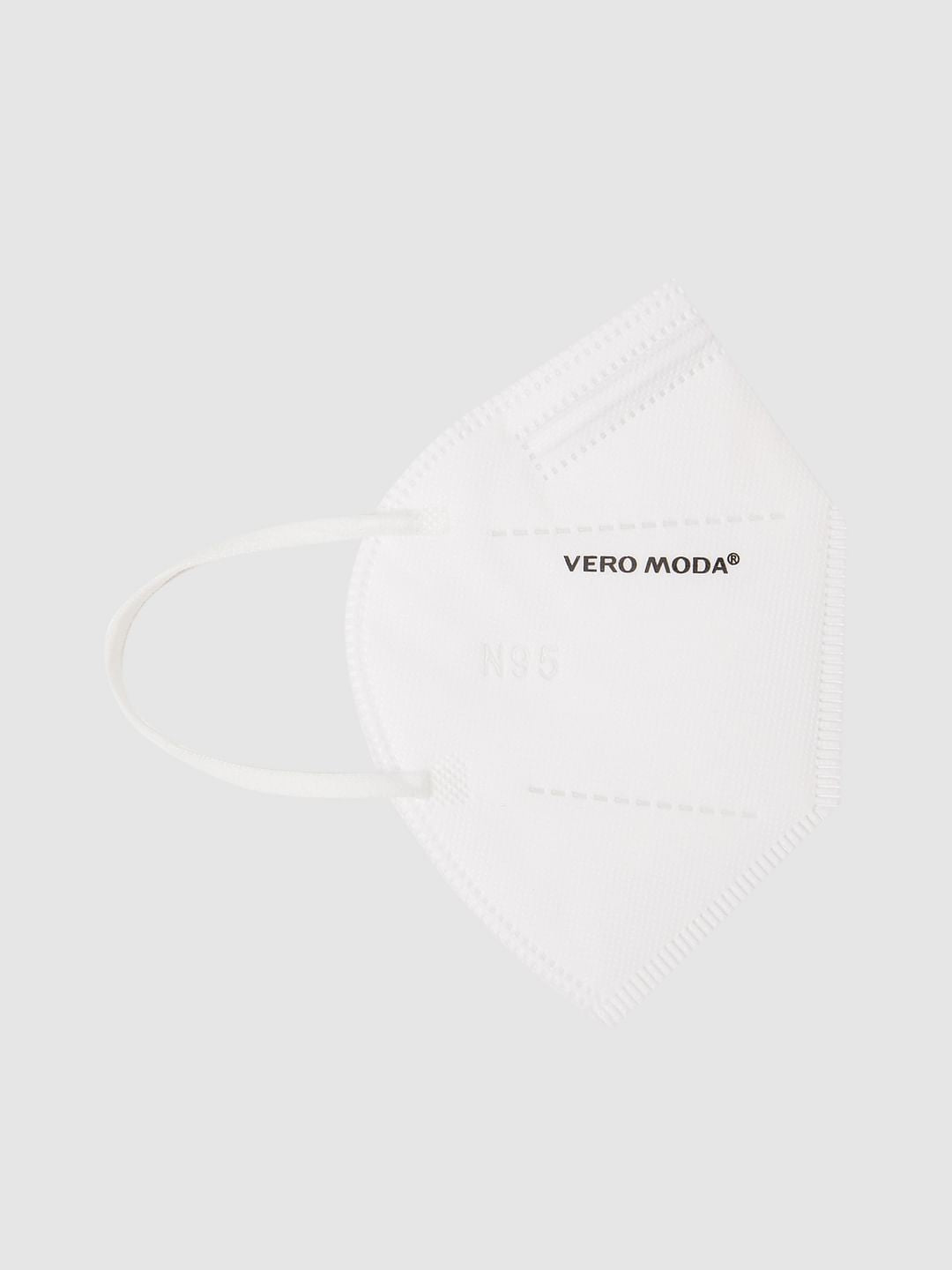Pack Of 5 White N95 5Ply Anti-Bacterial Mask