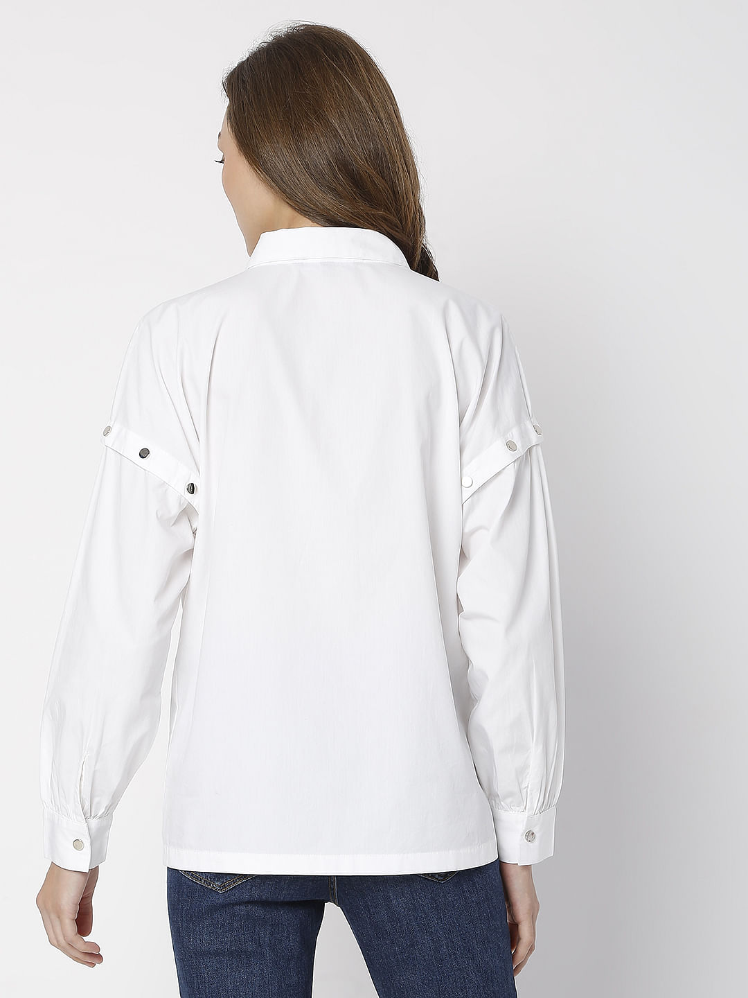 White Poplin Shirt