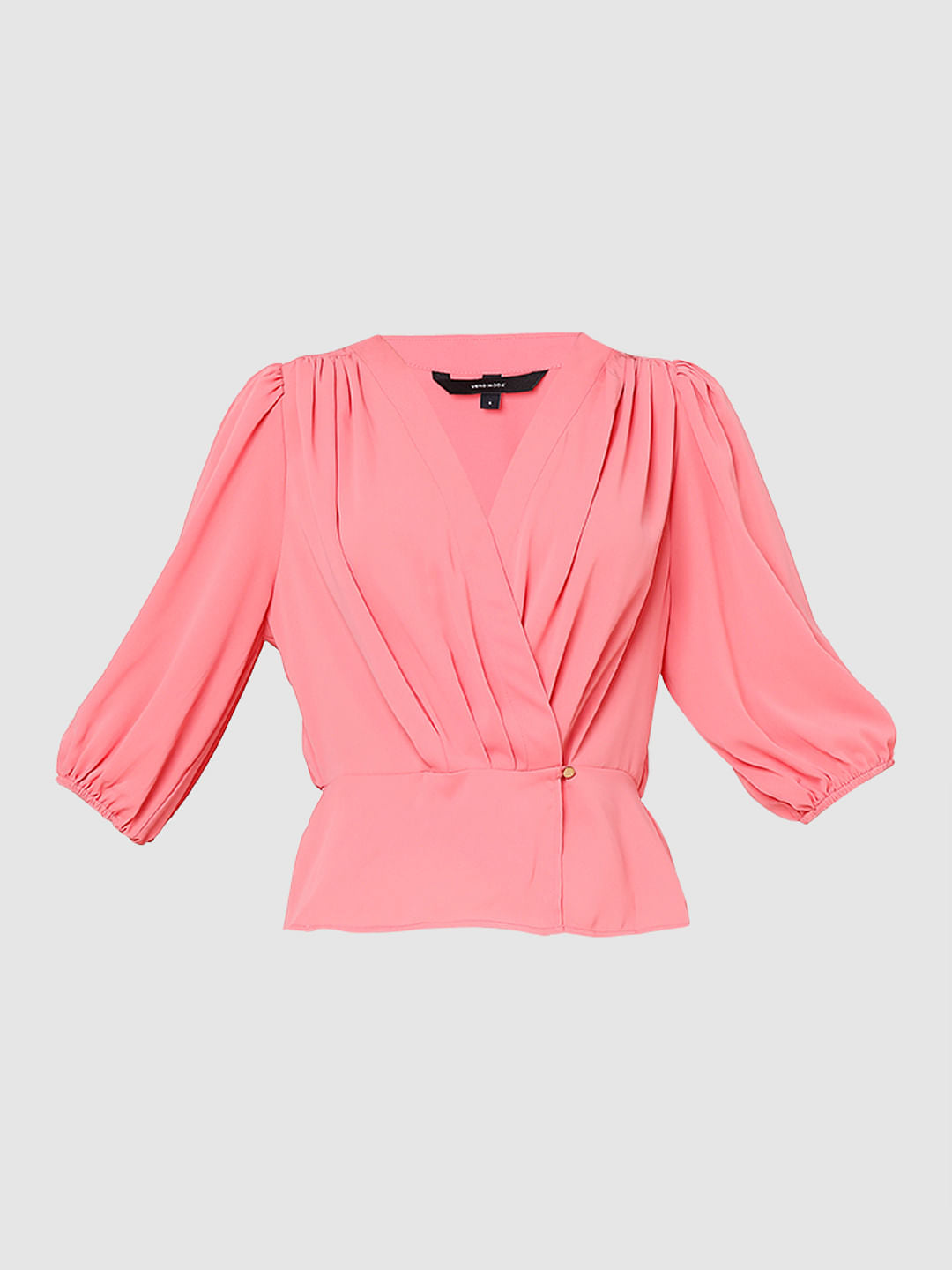 Pink Wrap Top