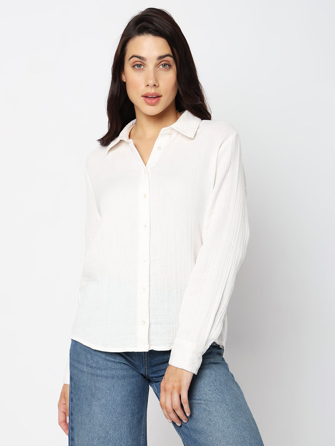 White Cotton Shirt