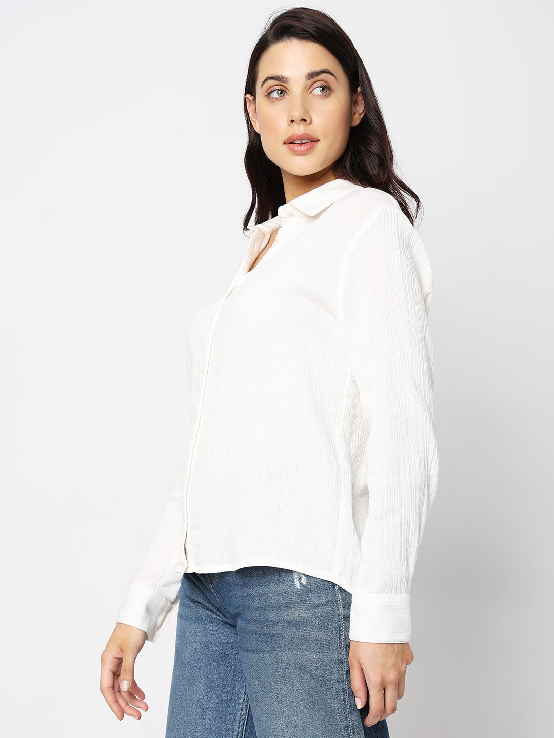 White Cotton Shirt