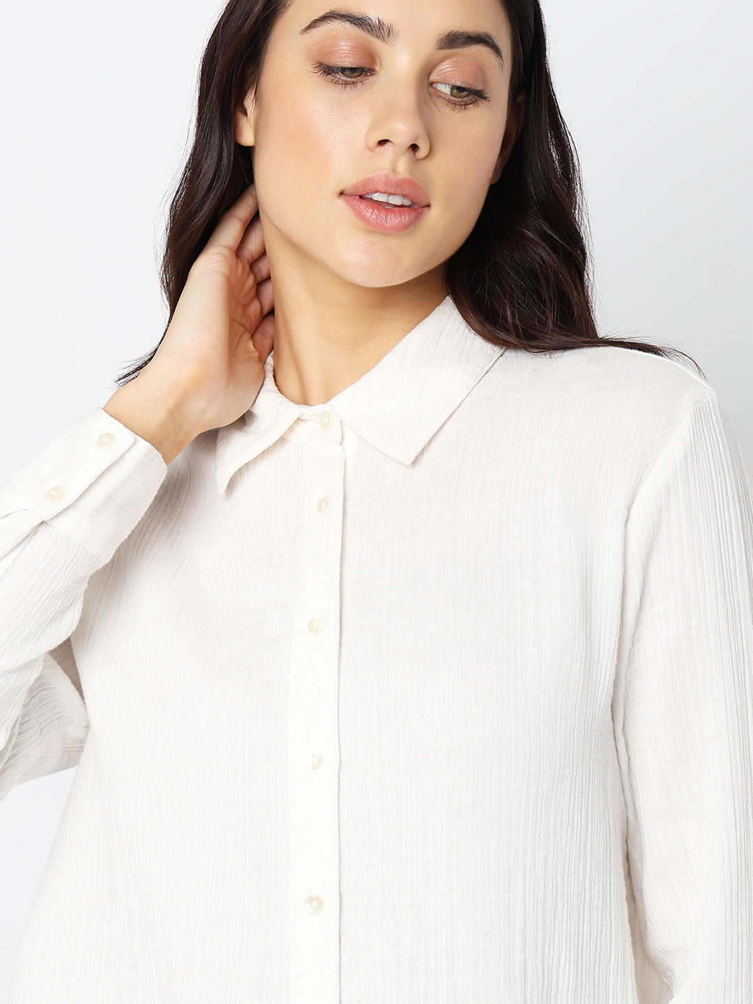 White Cotton Shirt