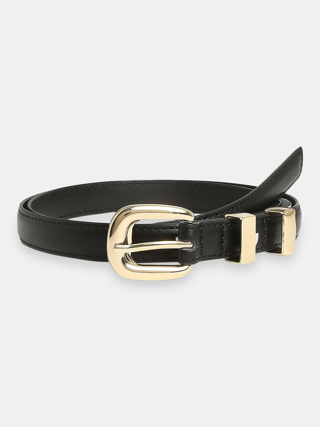 Black Slim Jeans Belt