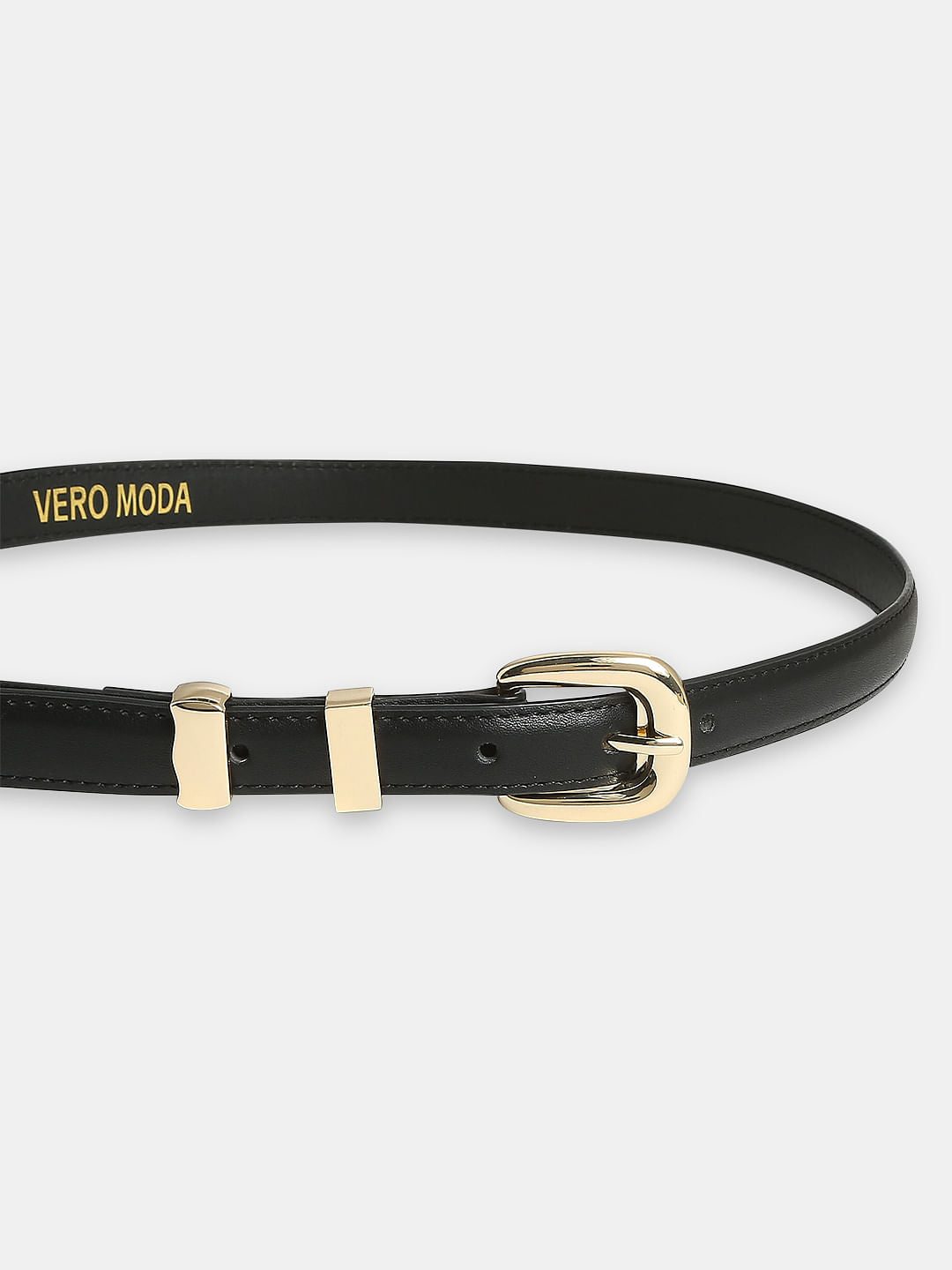 Black Slim Jeans Belt