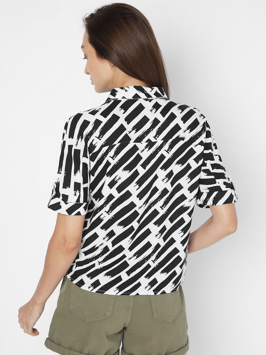 White Monochrome Shirt