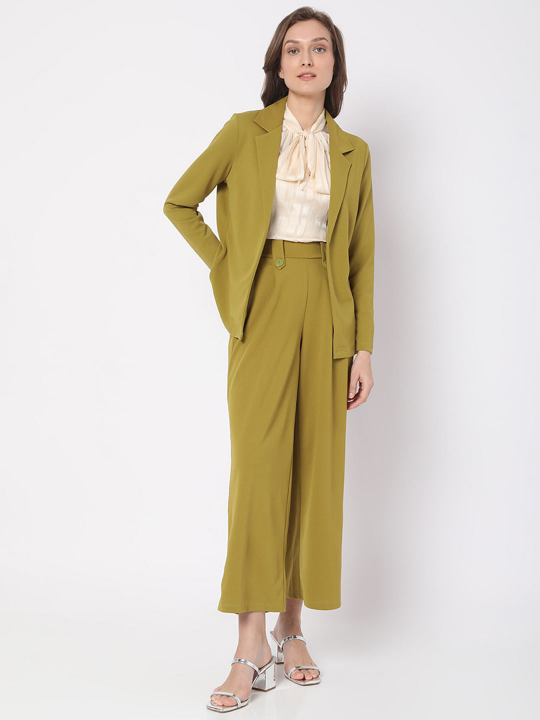 Green Co-Ord Blazer
