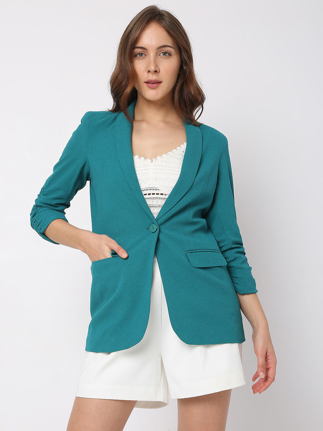 Blue Co-Ord Set Blazer