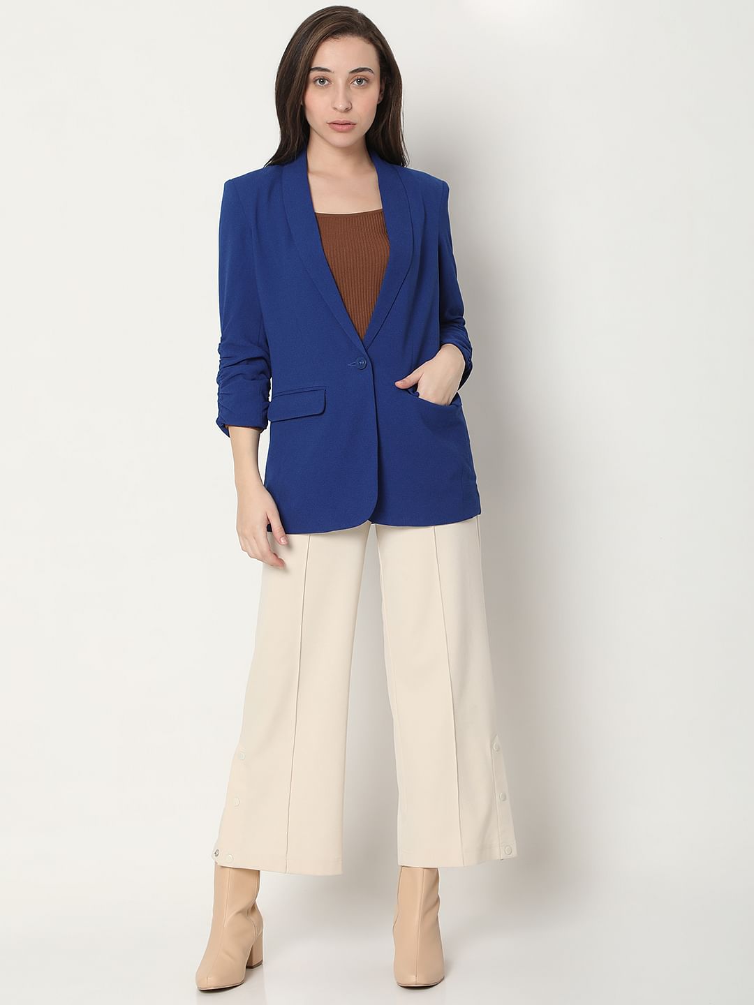 Blue Co-Ord Set Blazer