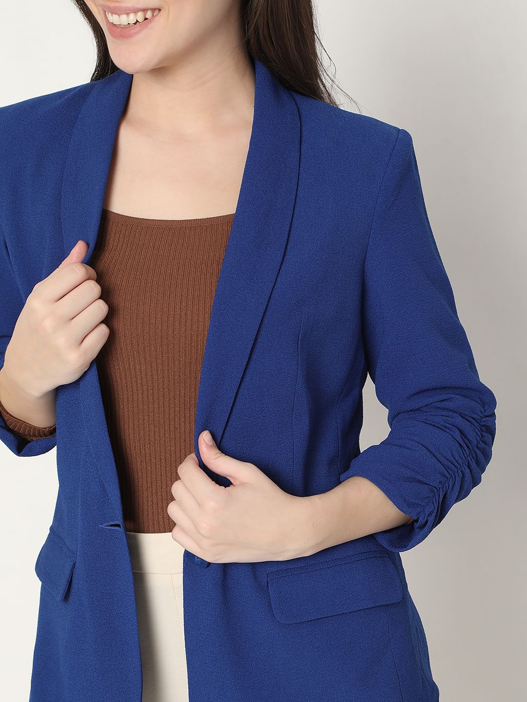 Blue Co-Ord Set Blazer