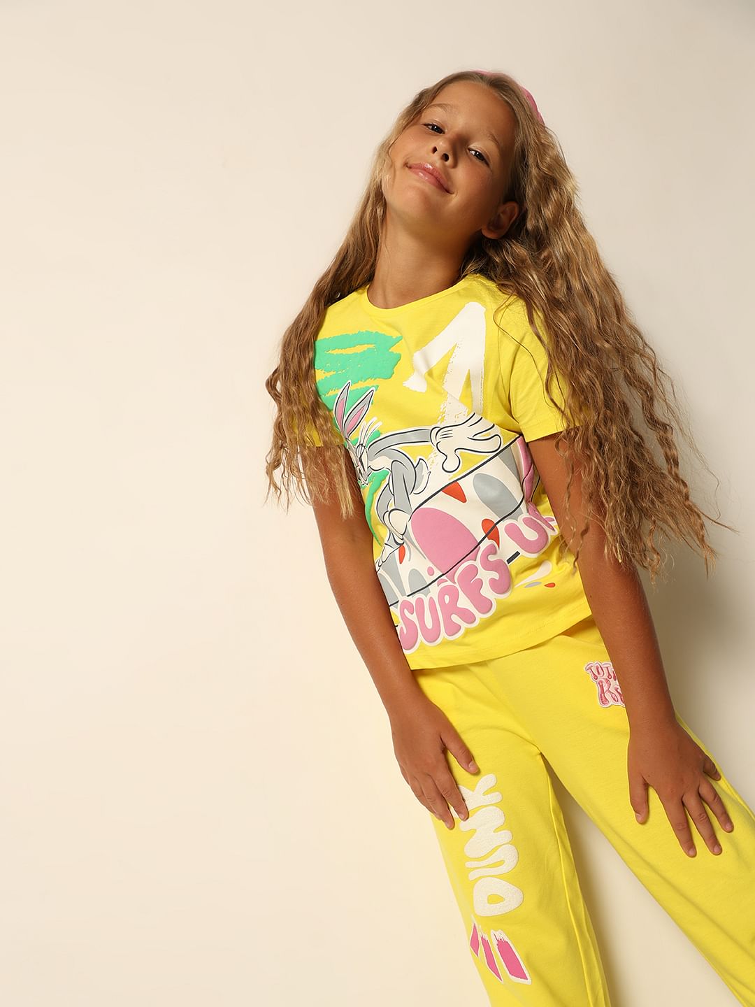 Looney Tunes Yellow Bugs Bunny T-Shirt