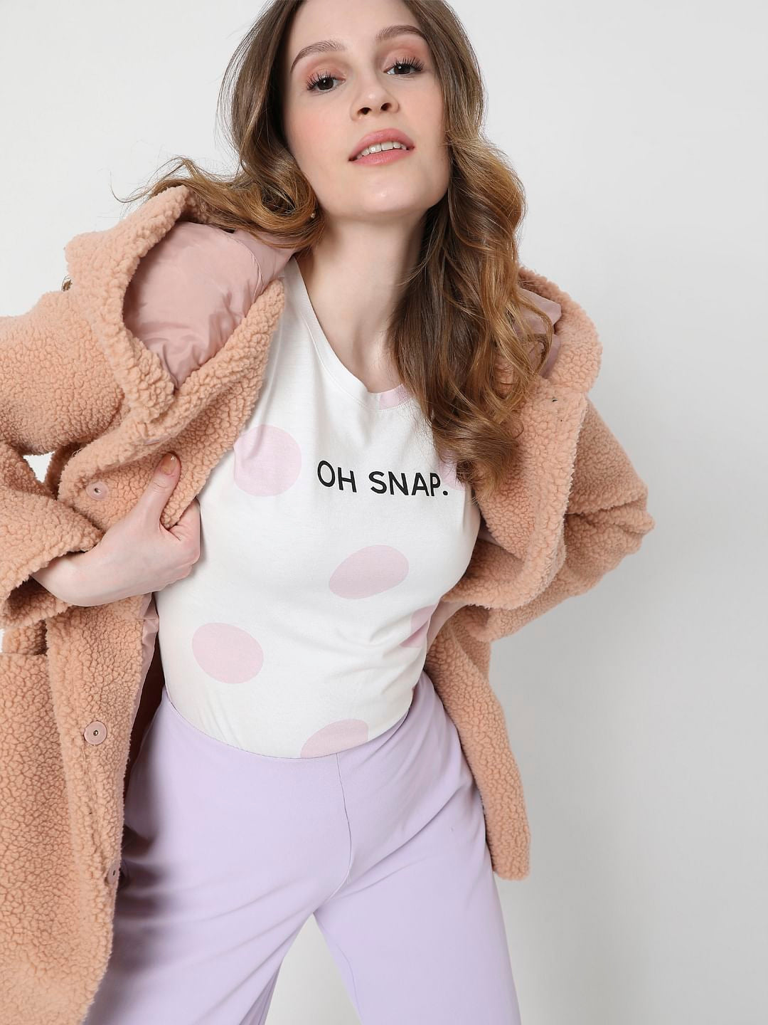 White Dotted T-Shirt