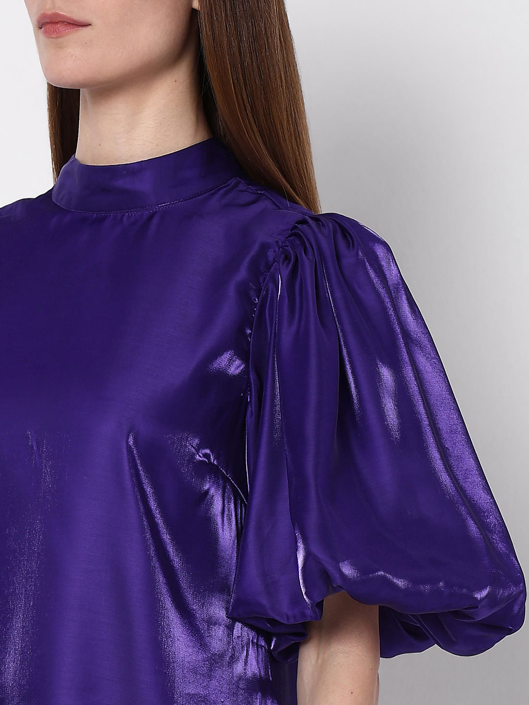 Deep Purple Shift Dress