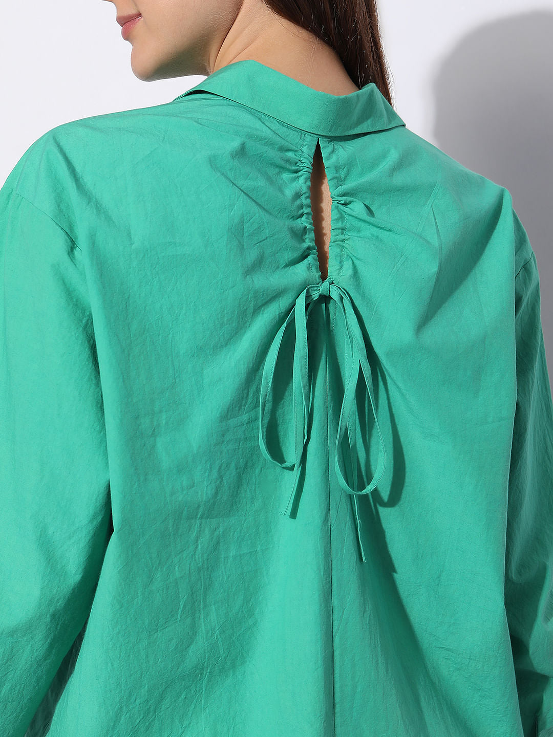 Green Cotton Shirt