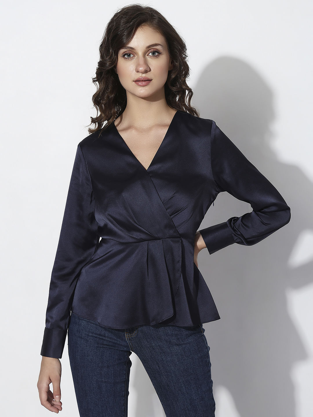 Navy Blue Top
