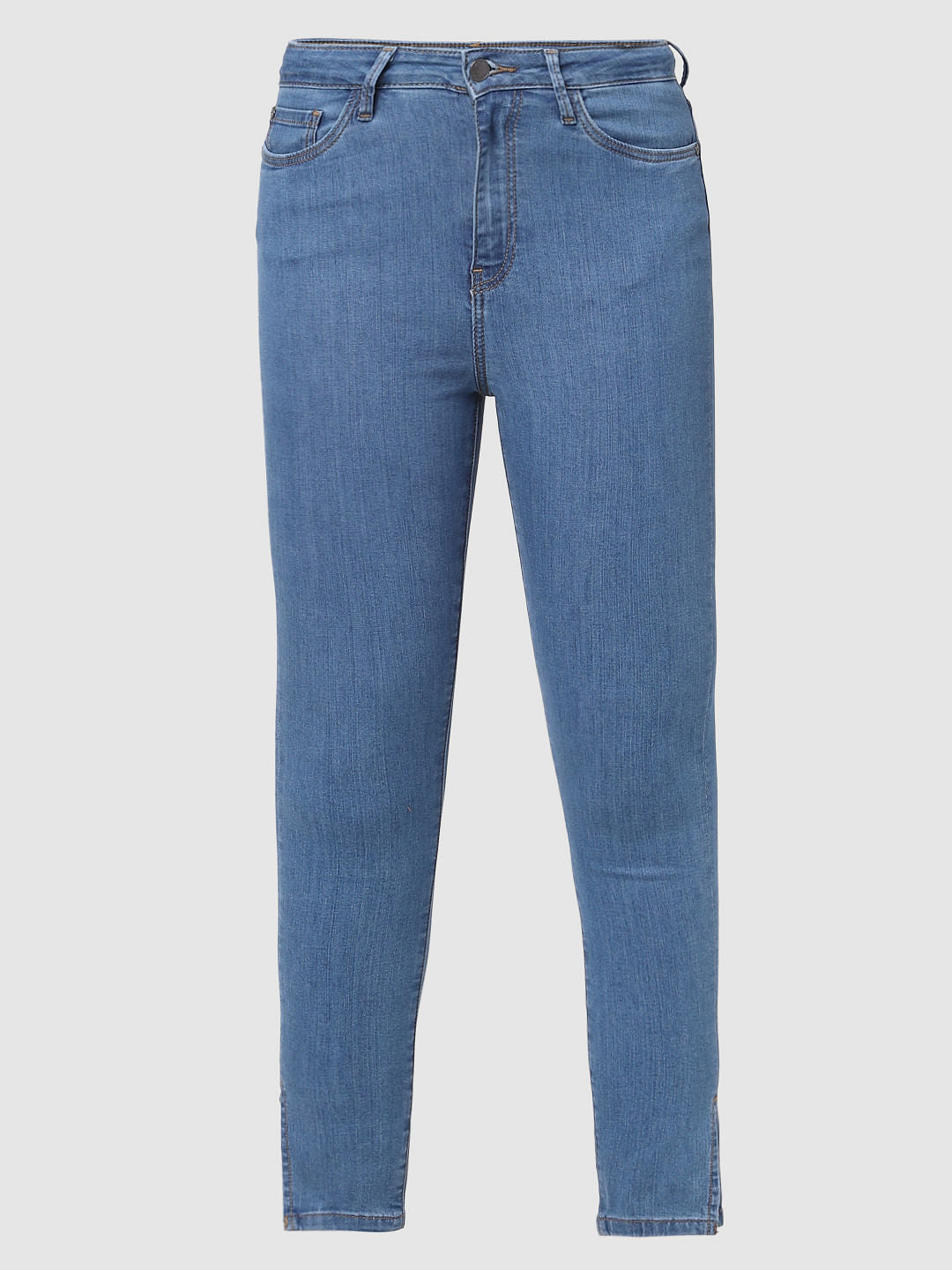 Blue High Rise Wendy Skinny Jeans