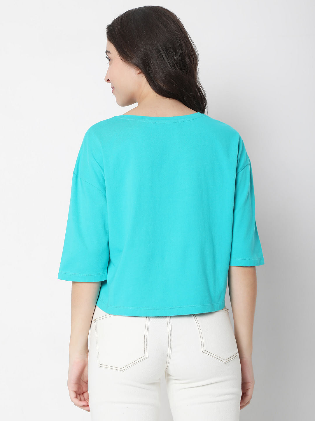 Blue Graphic Print T-Shirt