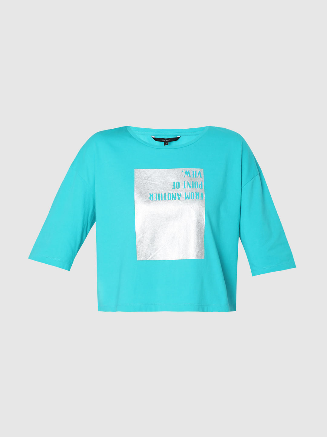 Blue Graphic Print T-Shirt