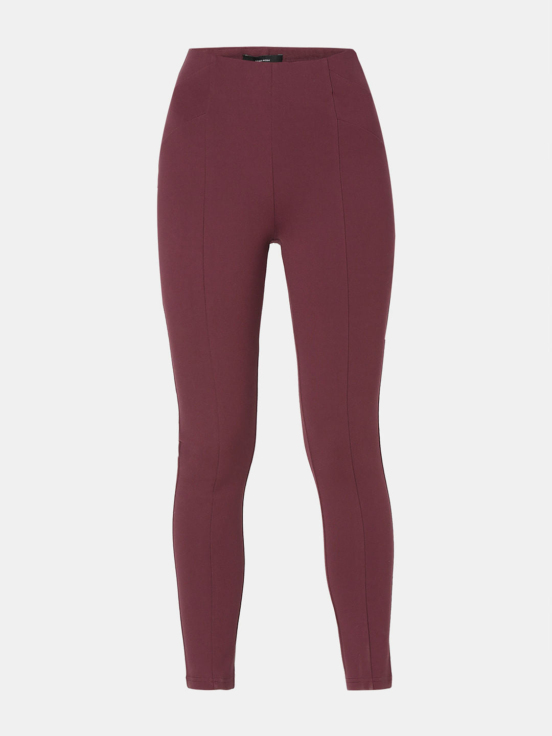 Wine High Rise Jeggings