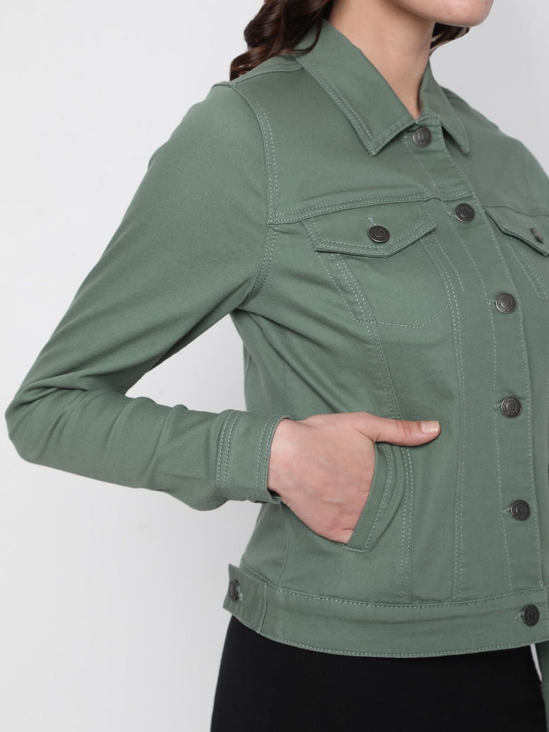 Green Twill Jacket