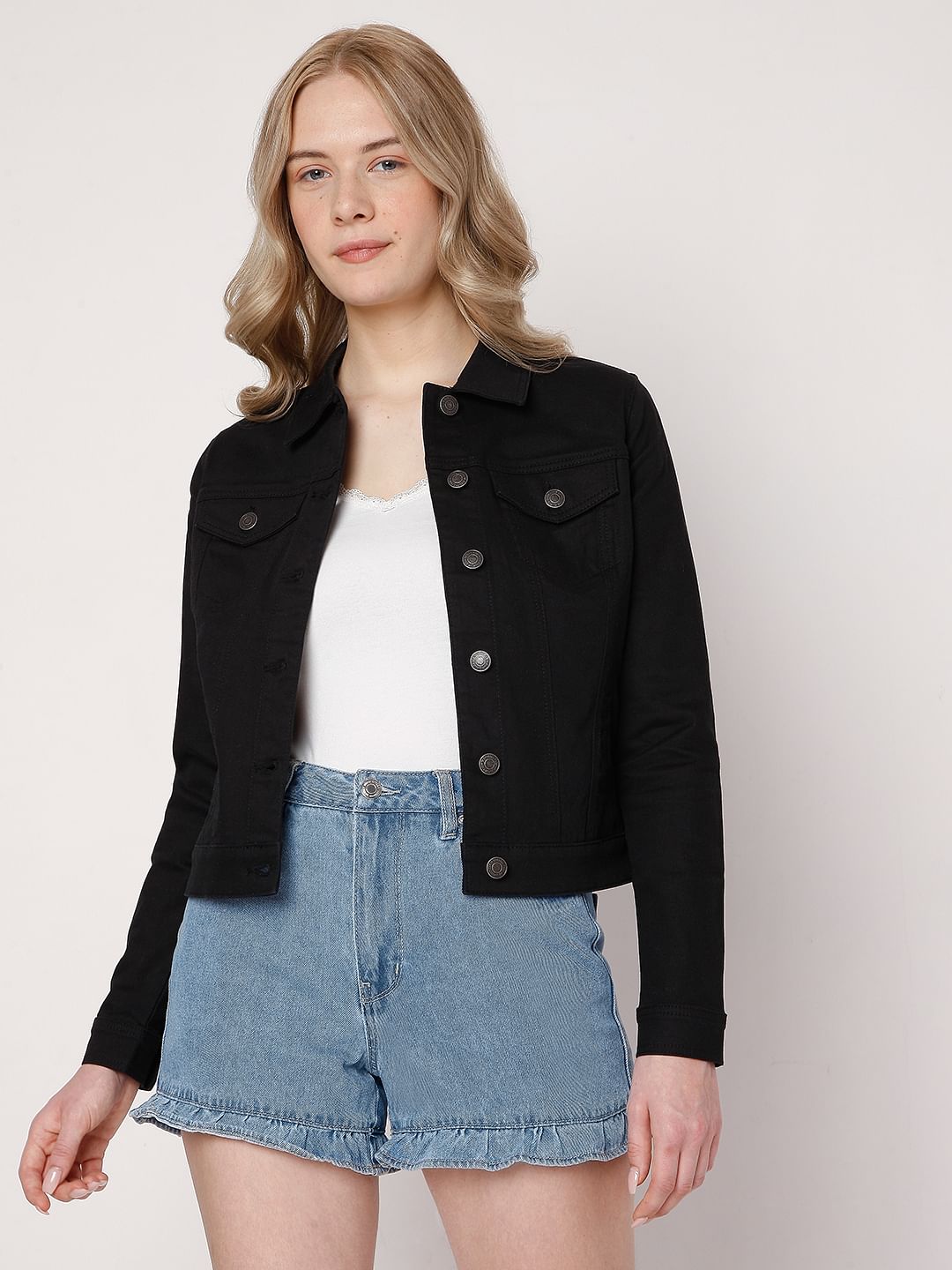Black Denim Jacket