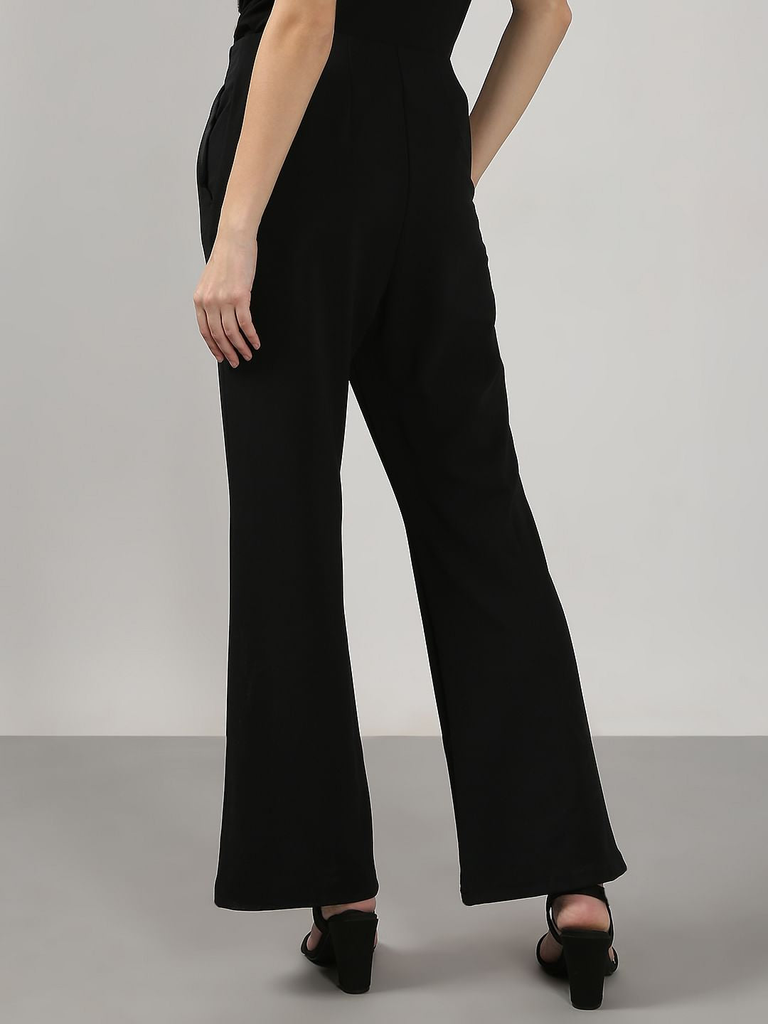 Black Flared Pants