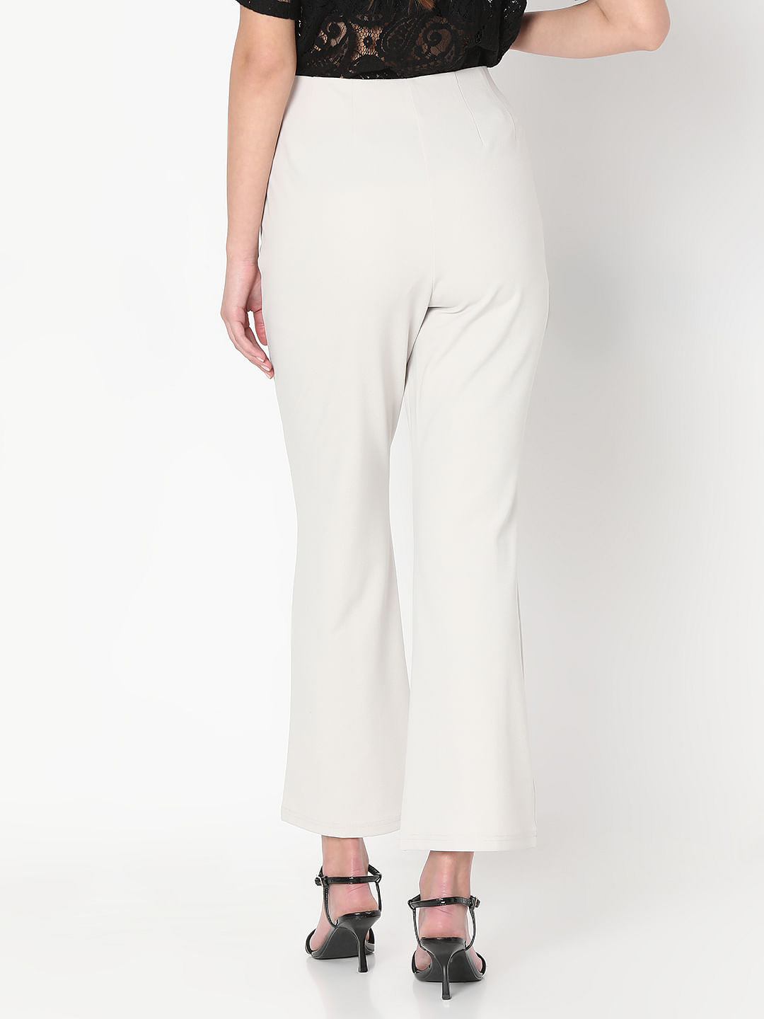 Off-White High Rise Flared Pants