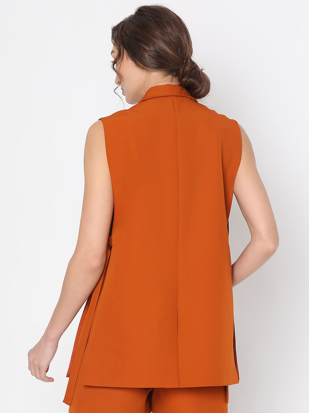Orange Co-Ord Set Blazer