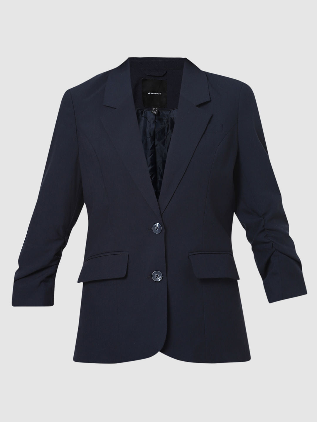 Navy Blue Tailored Blazer