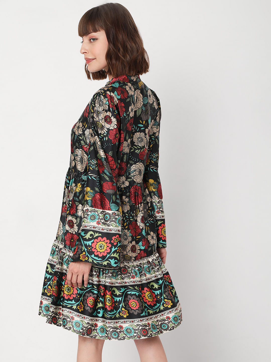 Black Floral Dress