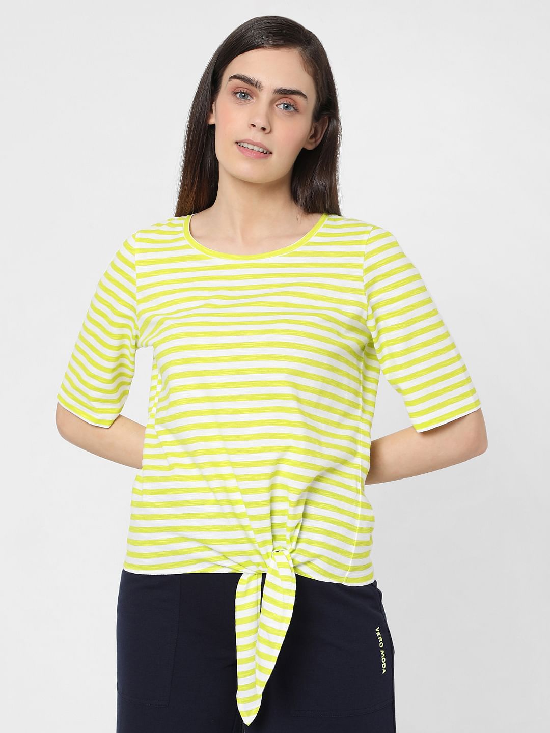 Yellow Striped T-Shirt