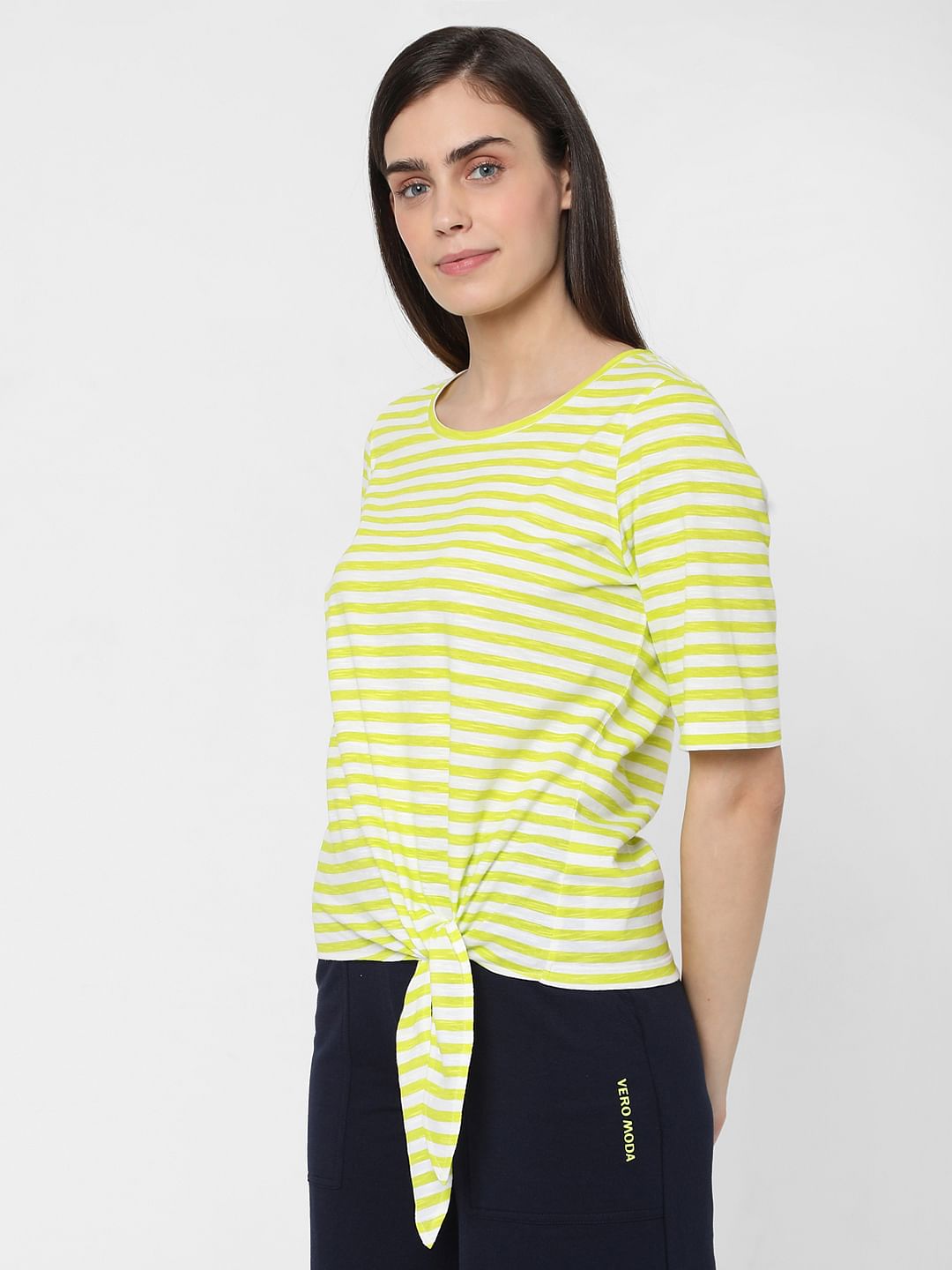 Yellow Striped T-Shirt