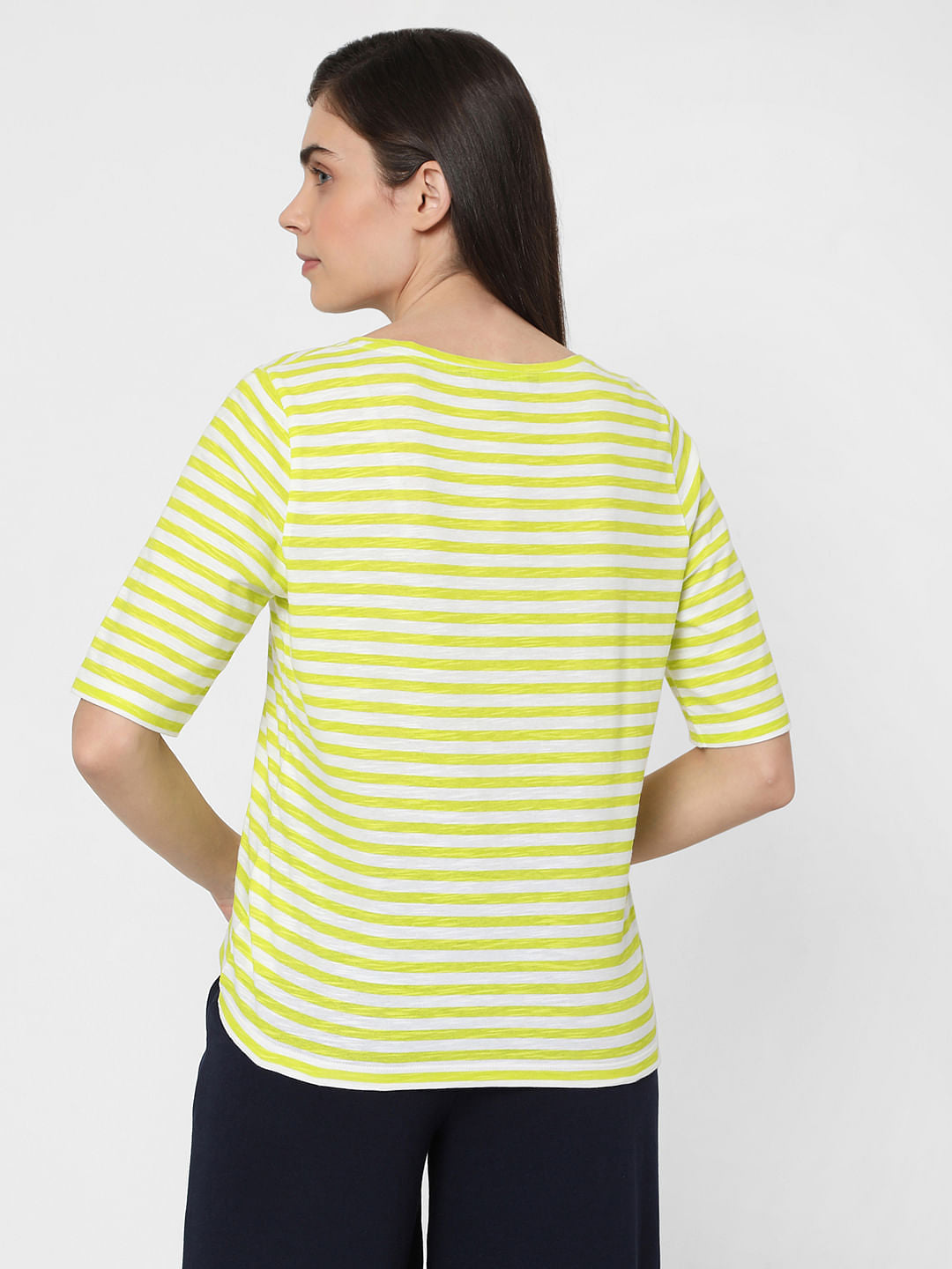 Yellow Striped T-Shirt