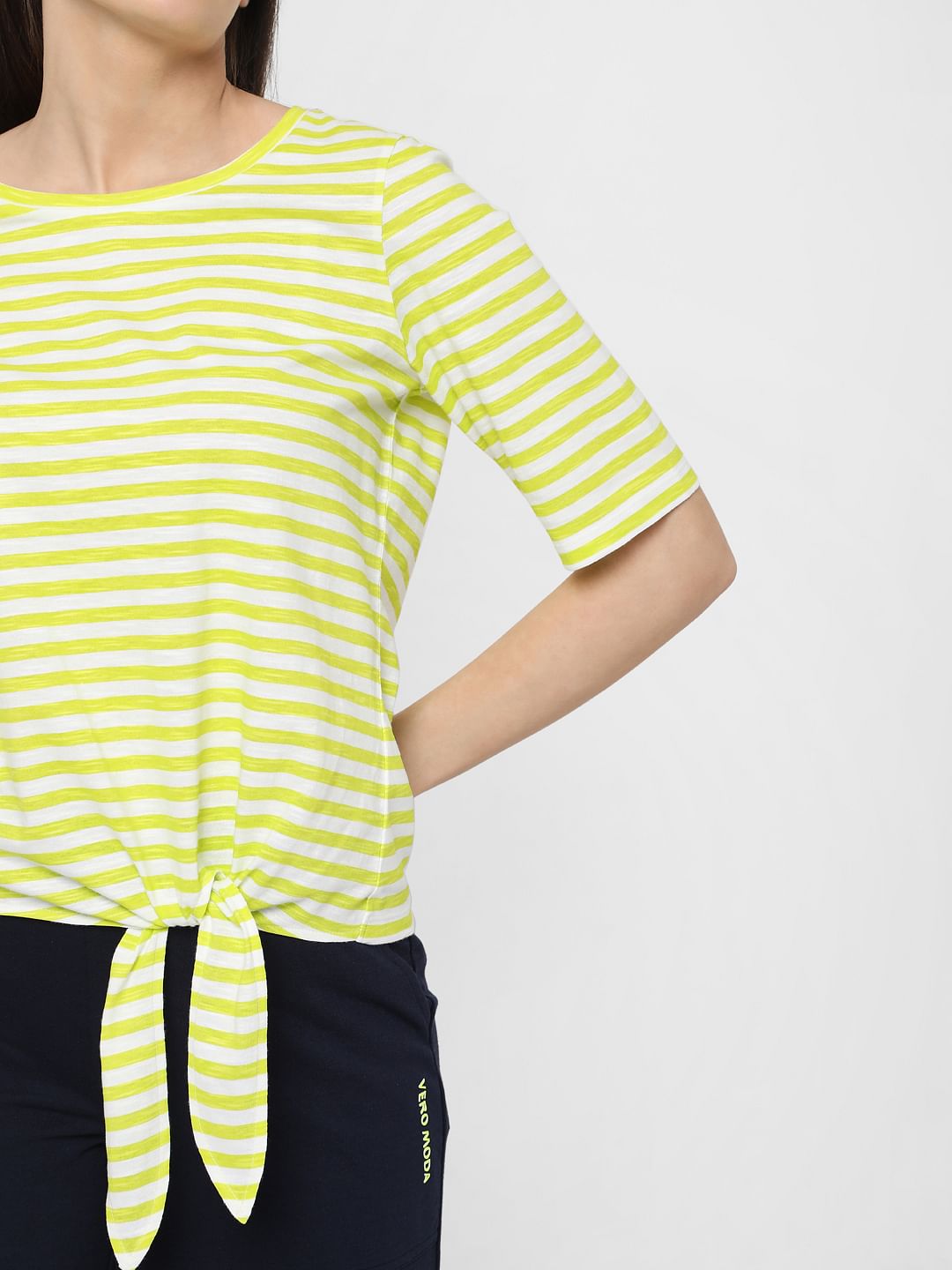 Yellow Striped T-Shirt