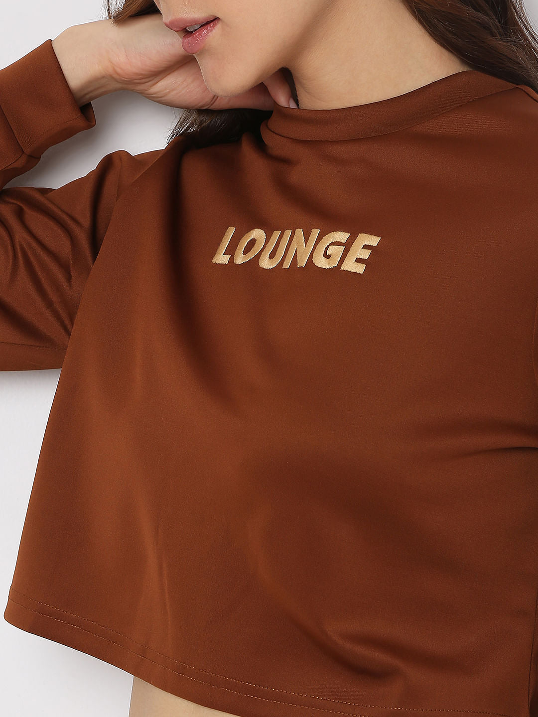 Dark Brown Sweatshirt