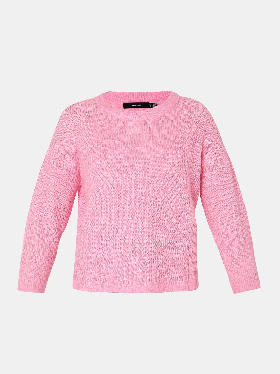 Pink Full Sleeves Pullover