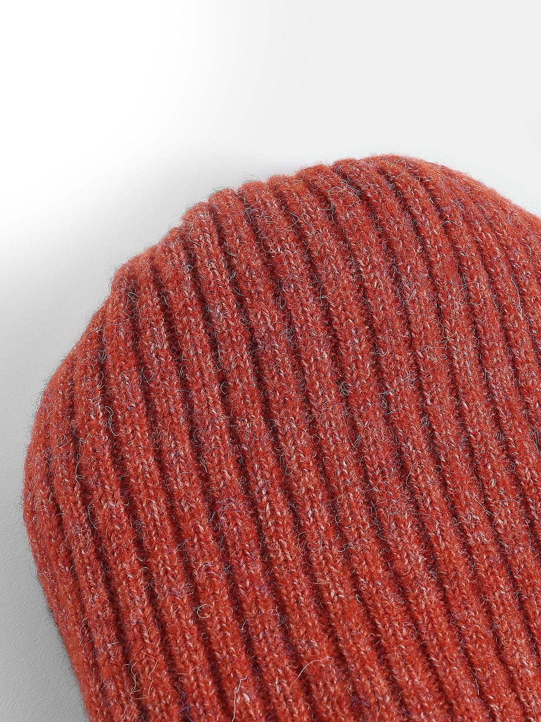 Ochre Pom Pom Beanie