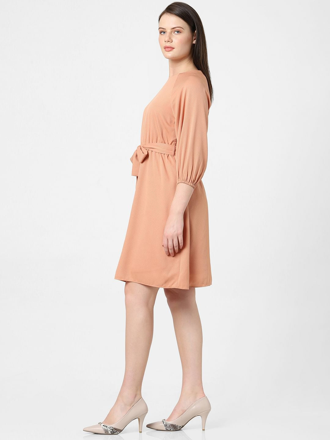 Tan Shift Dress
